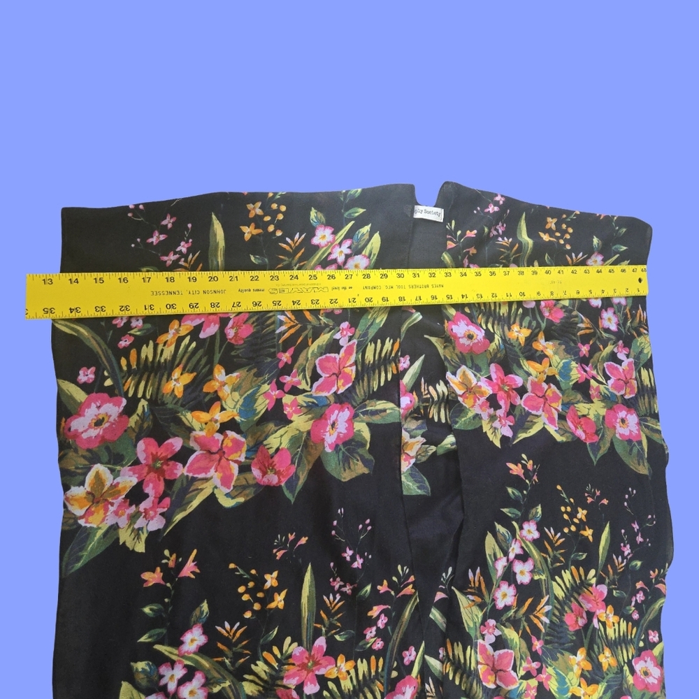 Supply Society Swim Coverup; Resortwear, Tropical, Pool, Besch, One Size - Picture 3 of 5